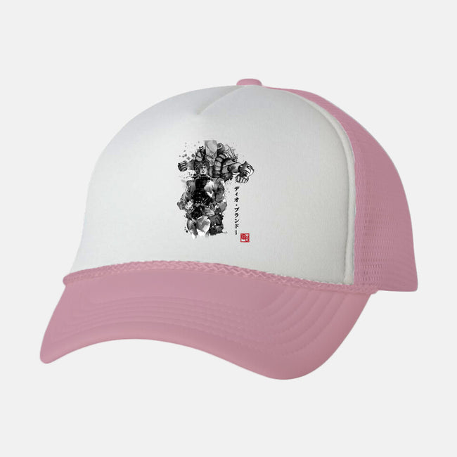 Za Warudo Sumi-e-unisex trucker hat-DrMonekers