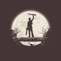 Boom Moon-Unisex-Crew Neck-Sweatshirt-rocketman_art