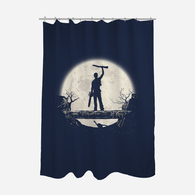Boom Moon-None-Polyester-Shower Curtain-rocketman_art