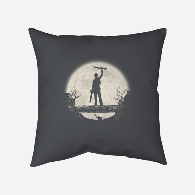 Boom Moon-None-Removable Cover w Insert-Throw Pillow-rocketman_art