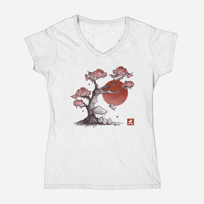 A Way Of Life-Womens-V-Neck-Tee-retrodivision