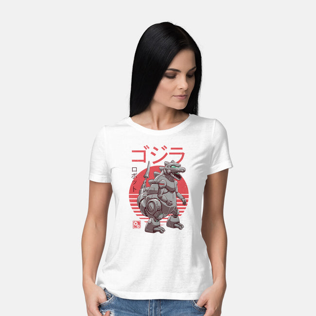 Zilla Bot-womens basic tee-vp021