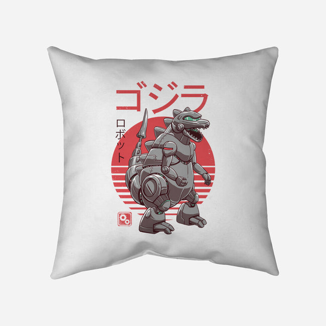 Zilla Bot-none removable cover w insert throw pillow-vp021