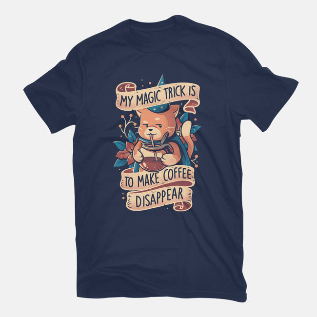 Magic Trick Cat-Youth-Basic-Tee-eduely