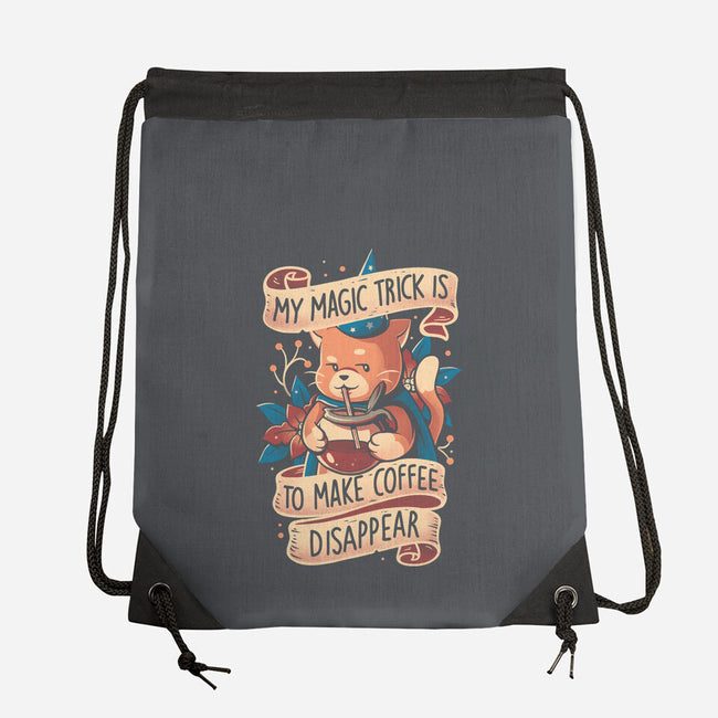 Magic Trick Cat-None-Drawstring-Bag-eduely