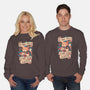 Magic Trick Cat-Unisex-Crew Neck-Sweatshirt-eduely