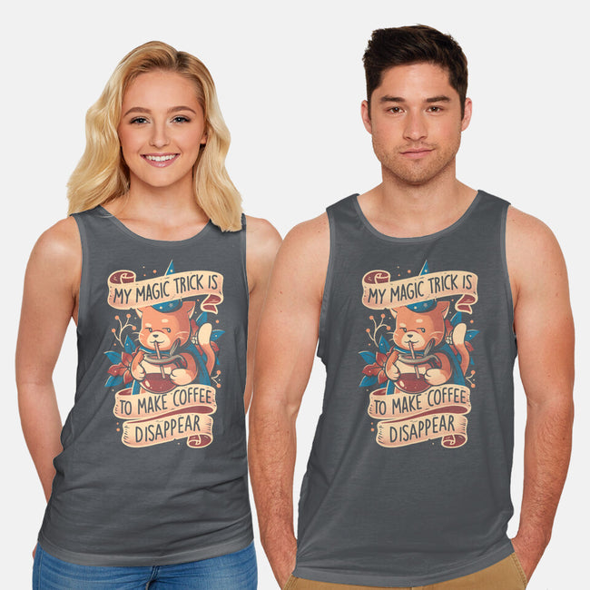 Magic Trick Cat-Unisex-Basic-Tank-eduely