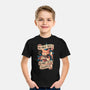 Magic Trick Cat-Youth-Basic-Tee-eduely