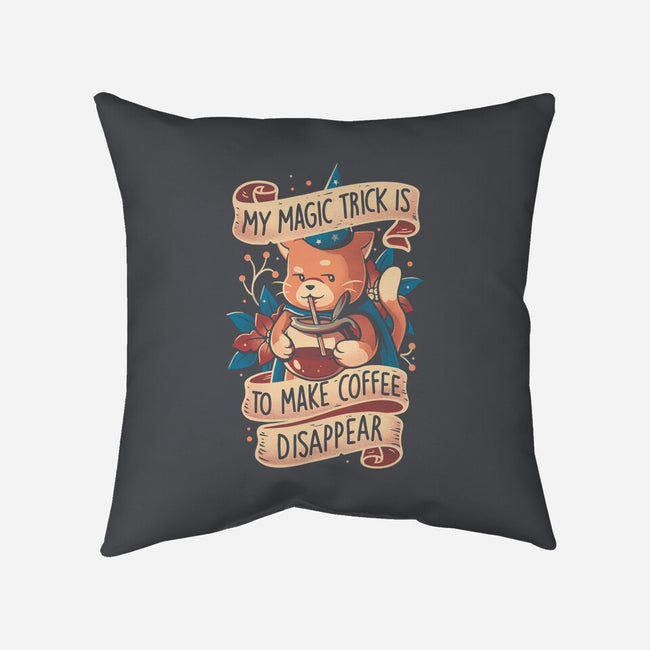 Magic Trick Cat-None-Removable Cover-Throw Pillow-eduely