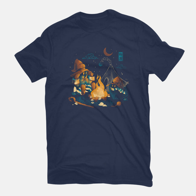 Magic Camp-Womens-Fitted-Tee-eduely