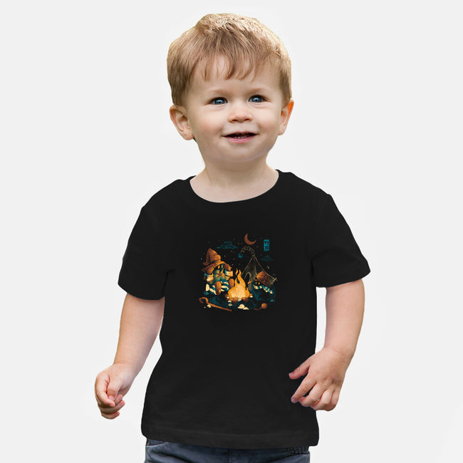 Magic Camp-Baby-Basic-Tee-eduely