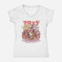 Frog The Fisher-Womens-V-Neck-Tee-eduely