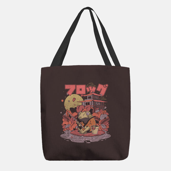 Frog The Fisher-None-Basic Tote-Bag-eduely
