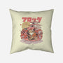 Frog The Fisher-None-Removable Cover w Insert-Throw Pillow-eduely