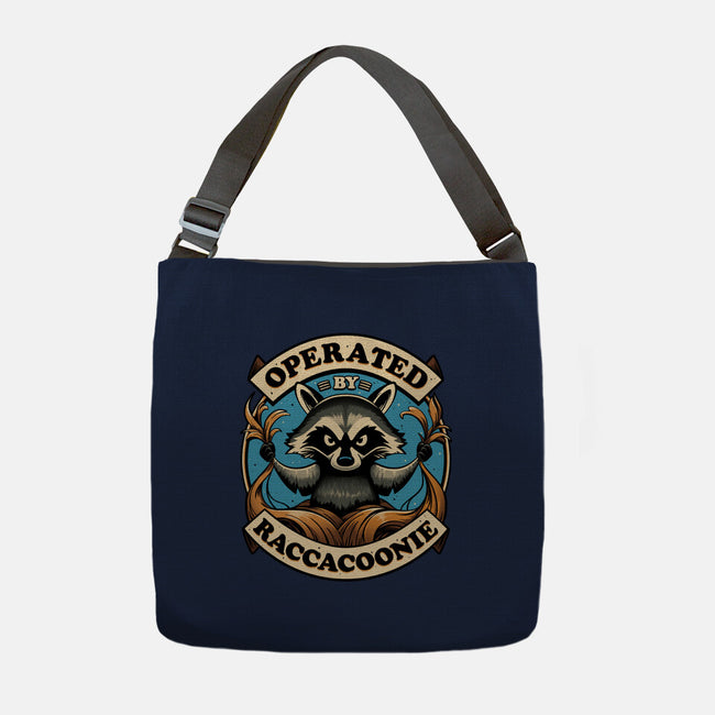 Raccoon Supremacy-None-Adjustable Tote-Bag-Snouleaf
