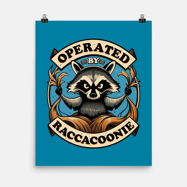 Raccoon Supremacy-None-Matte-Poster-Snouleaf