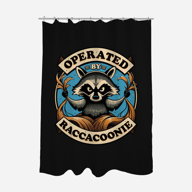 Raccoon Supremacy-None-Polyester-Shower Curtain-Snouleaf