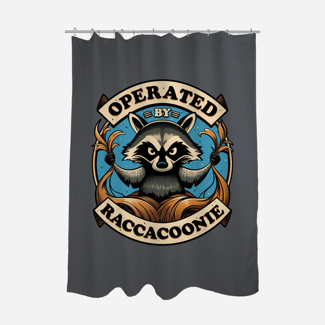 Raccoon Supremacy-None-Polyester-Shower Curtain-Snouleaf