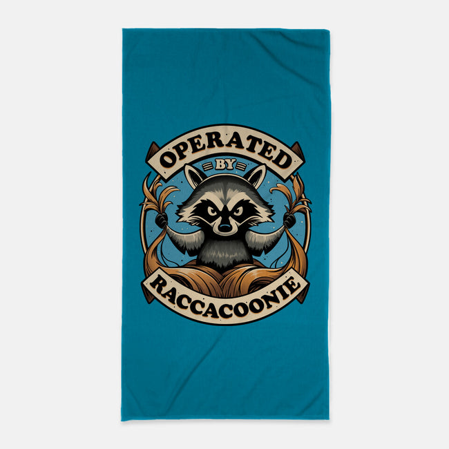 Raccoon Supremacy-None-Beach-Towel-Snouleaf