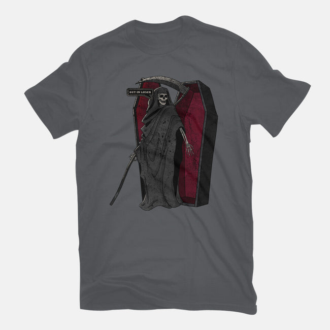 Death Beckons You To Get In-Womens-Basic-Tee-fanfreak1