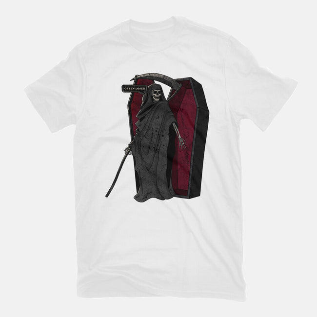 Death Beckons You To Get In-Mens-Basic-Tee-fanfreak1