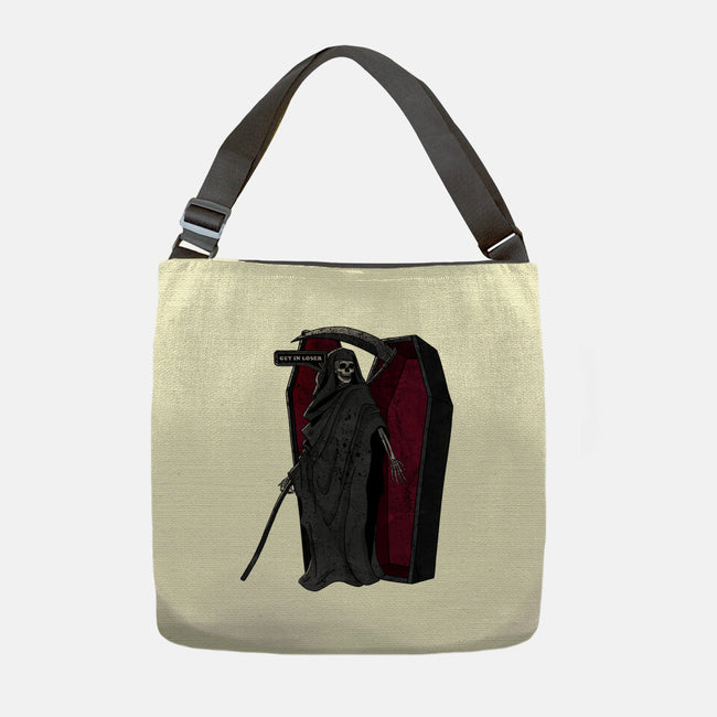 Death Beckons You To Get In-None-Adjustable Tote-Bag-fanfreak1