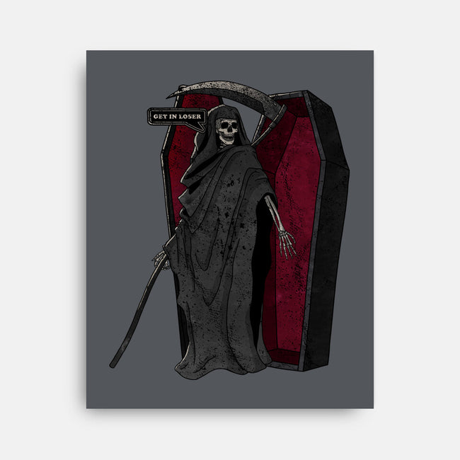 Death Beckons You To Get In-None-Stretched-Canvas-fanfreak1