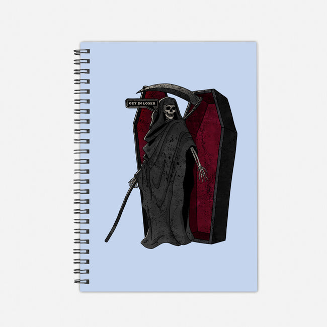 Death Beckons You To Get In-None-Dot Grid-Notebook-fanfreak1