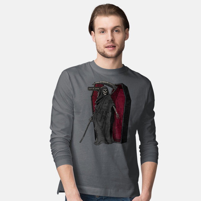 Death Beckons You To Get In-Mens-Long Sleeved-Tee-fanfreak1