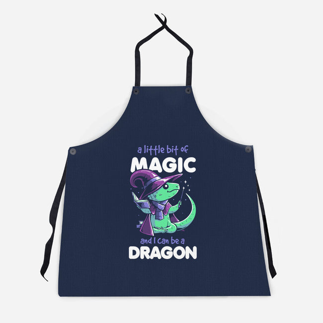 I Can Be A Dragon-Unisex-Kitchen-Apron-koalastudio