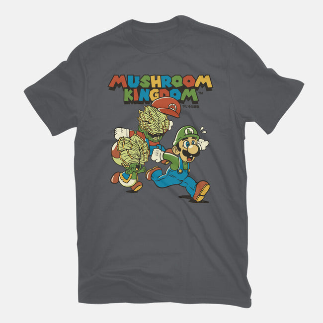 Fungi Explosion Runaway-Womens-Basic-Tee-tobefonseca