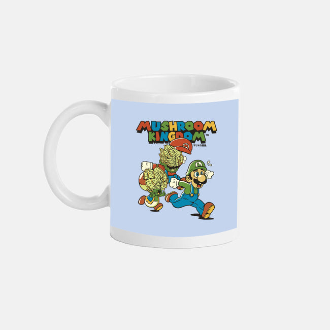 Fungi Explosion Runaway-None-Mug-Drinkware-tobefonseca