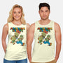 Fungi Explosion Runaway-Unisex-Basic-Tank-tobefonseca