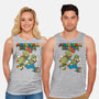 Fungi Explosion Runaway-Unisex-Basic-Tank-tobefonseca