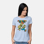 Fungi Explosion Runaway-Womens-Basic-Tee-tobefonseca