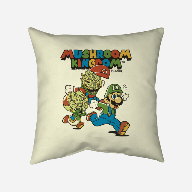 Fungi Explosion Runaway-None-Removable Cover-Throw Pillow-tobefonseca