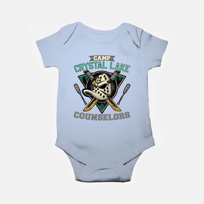 Camp Counselors-Baby-Basic-Onesie-momma_gorilla