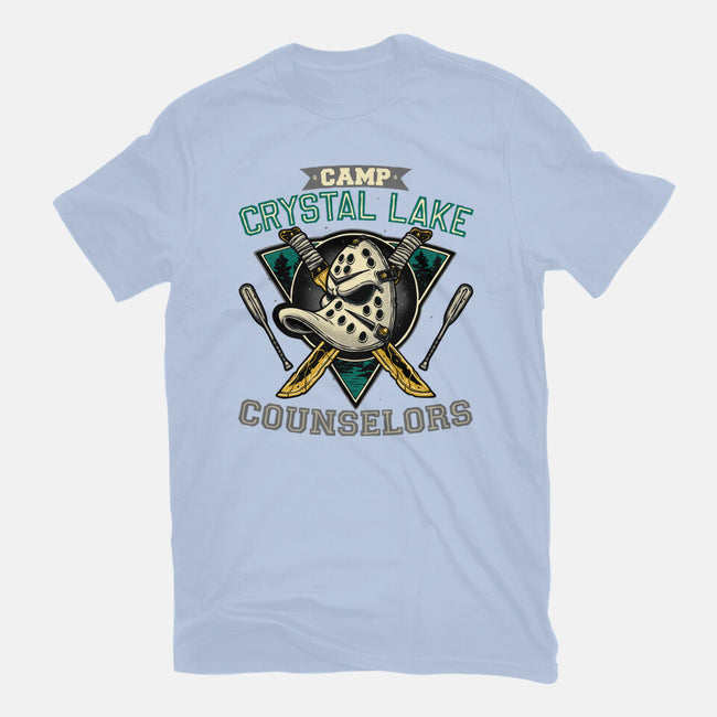 Camp Counselors-Womens-Fitted-Tee-momma_gorilla