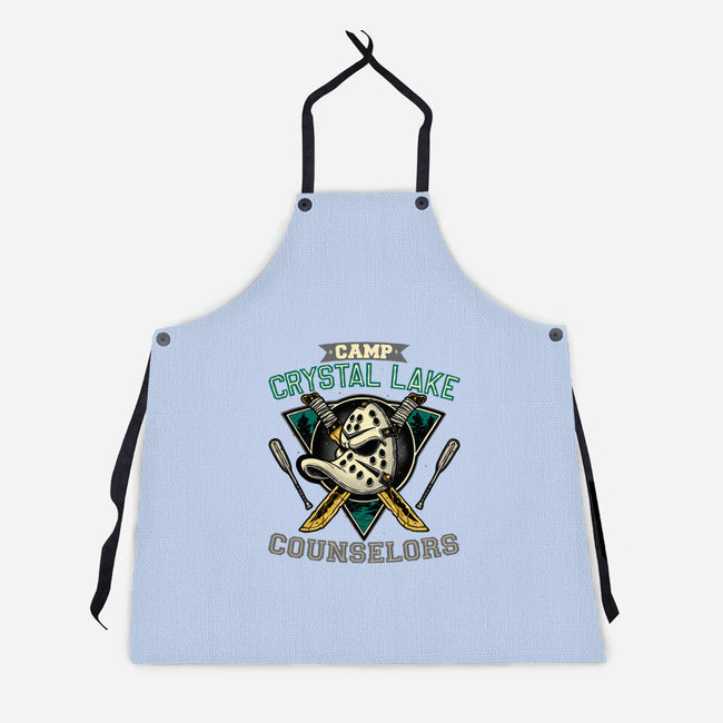 Camp Counselors-Unisex-Kitchen-Apron-momma_gorilla