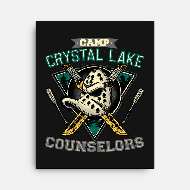 Camp Counselors-None-Stretched-Canvas-momma_gorilla