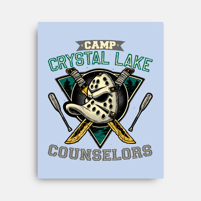 Camp Counselors-None-Stretched-Canvas-momma_gorilla