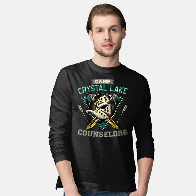 Camp Counselors-Mens-Long Sleeved-Tee-momma_gorilla