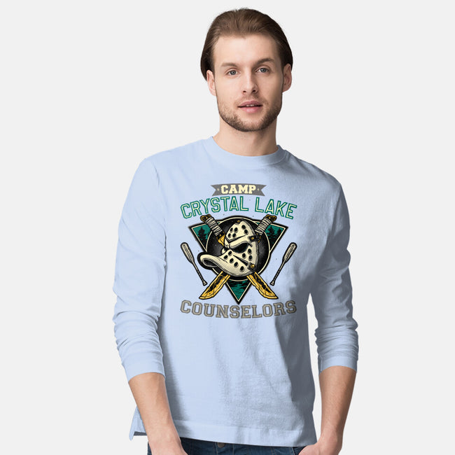 Camp Counselors-Mens-Long Sleeved-Tee-momma_gorilla