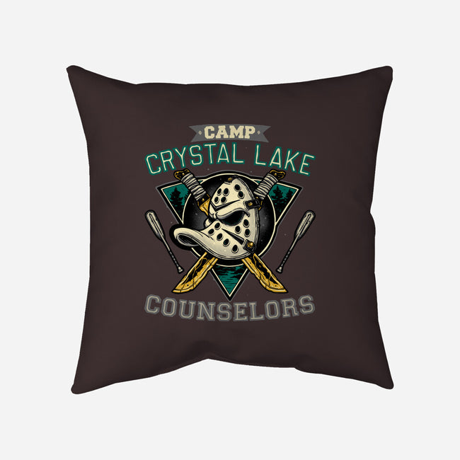 Camp Counselors-None-Removable Cover w Insert-Throw Pillow-momma_gorilla