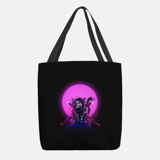 Cybercat-None-Basic Tote-Bag-fanfabio