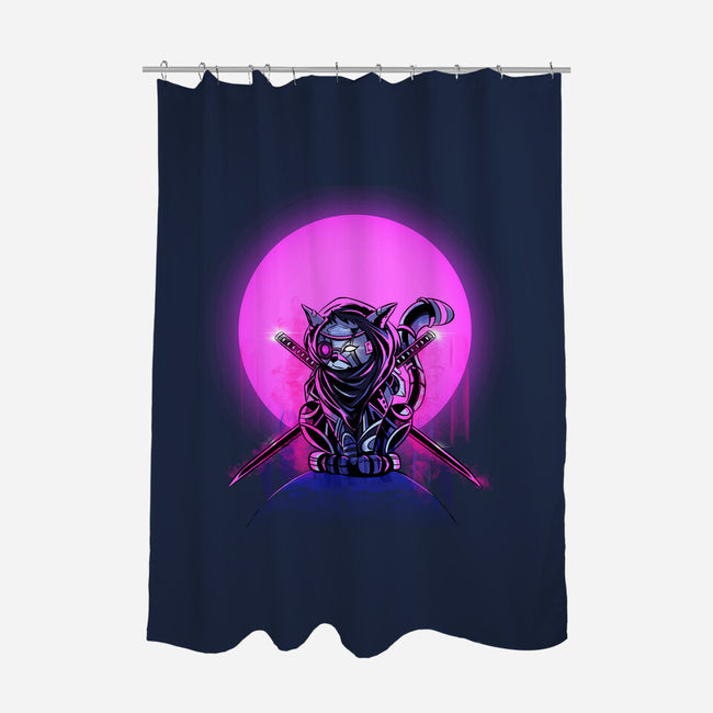 Cybercat-None-Polyester-Shower Curtain-fanfabio