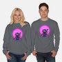 Cybercat-Unisex-Crew Neck-Sweatshirt-fanfabio