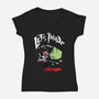 Zim Pilgrim-womens v-neck tee-Italiux