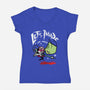 Zim Pilgrim-womens v-neck tee-Italiux