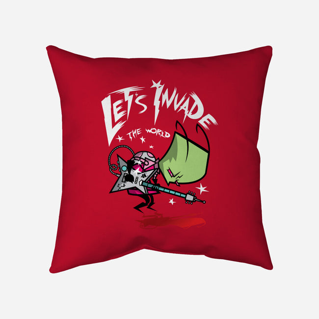 Zim Pilgrim-none removable cover w insert throw pillow-Italiux